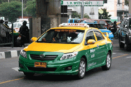 Taxi meter en thailande